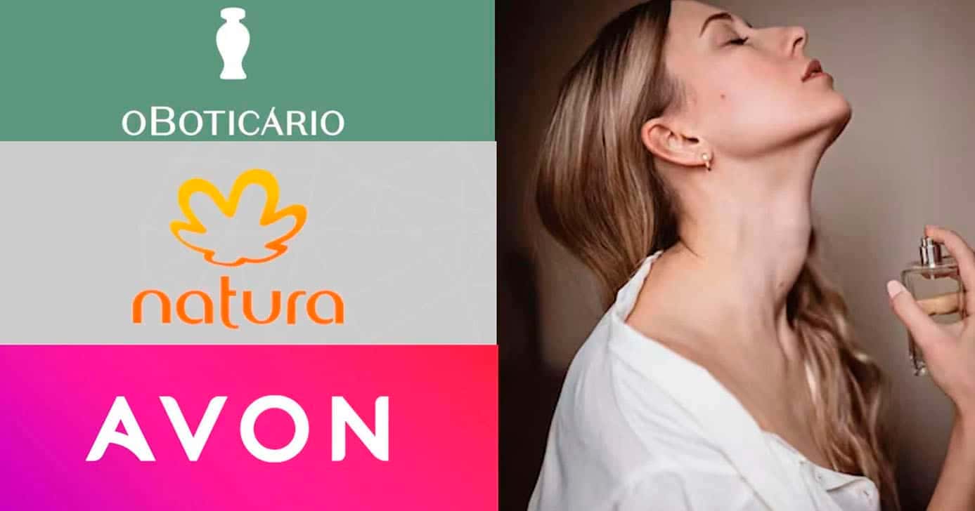 Perfumes da Natura, Boticário e Avon (Foto: Reprodução)