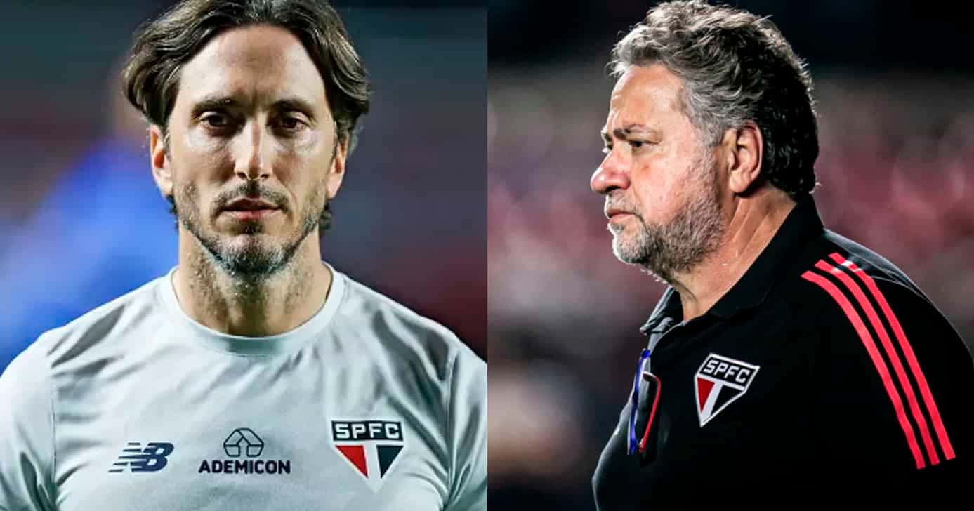São Paulo - Zubeldía e Casares (Foto: Reprodução)