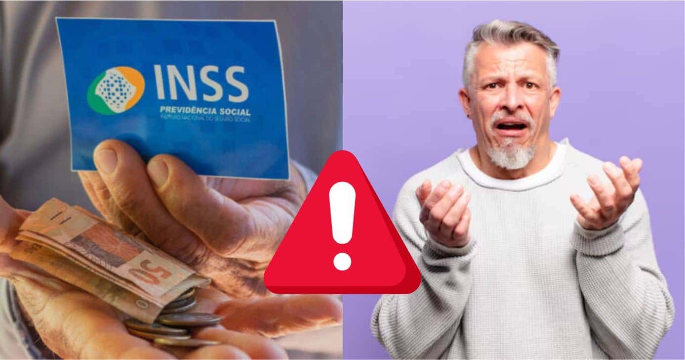 INSS emite 5 alertas para salvar aposentadoria de idosos 60+ (Reprodução/Montagem TV Foco/Canva)