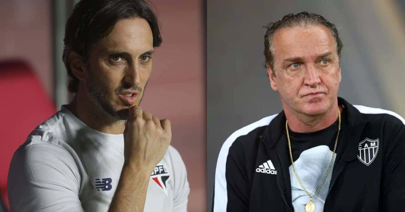 Camisa 5 esnoba o São Paulo para jogar no rival Atlético-MG (Reprodução/Montagem TV Foco/Canva)