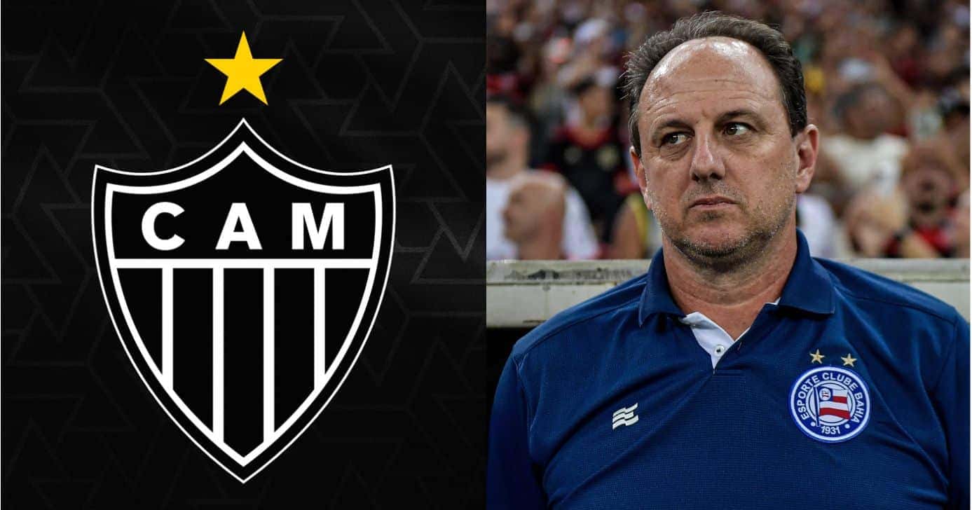 Atlético-MG libera PIX pra arrancar queridinho de Ceni no Bahia (Reprodução/Montagem TV Foco/Canva)