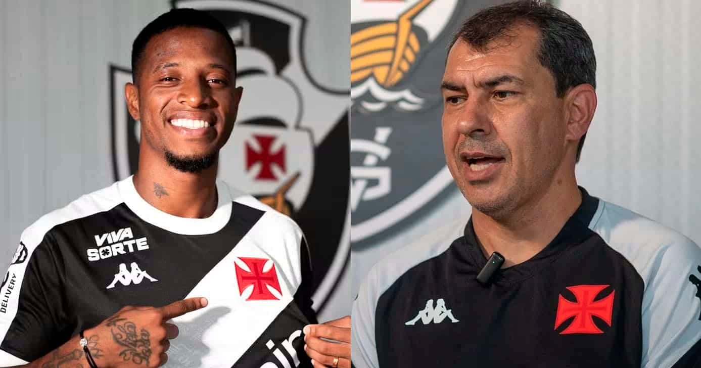 Vasco - Tchê Tchê e Carille (Foto: Reprodução)