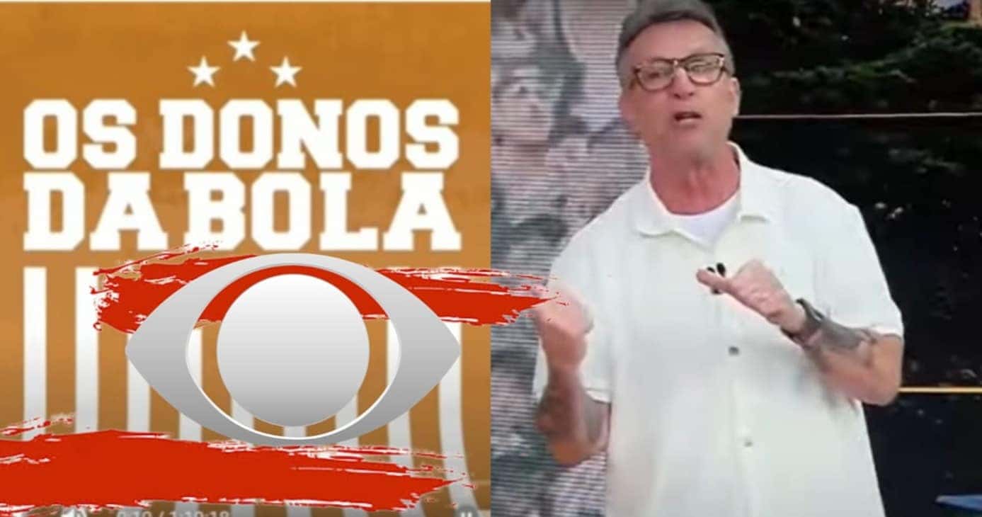 Astro dos Donos da Bola toma atitude imperdoável, é arrancado do ar pela Band e substituído às pressas (Foto: Reprodução/ Band/ Montagem TV Foco)