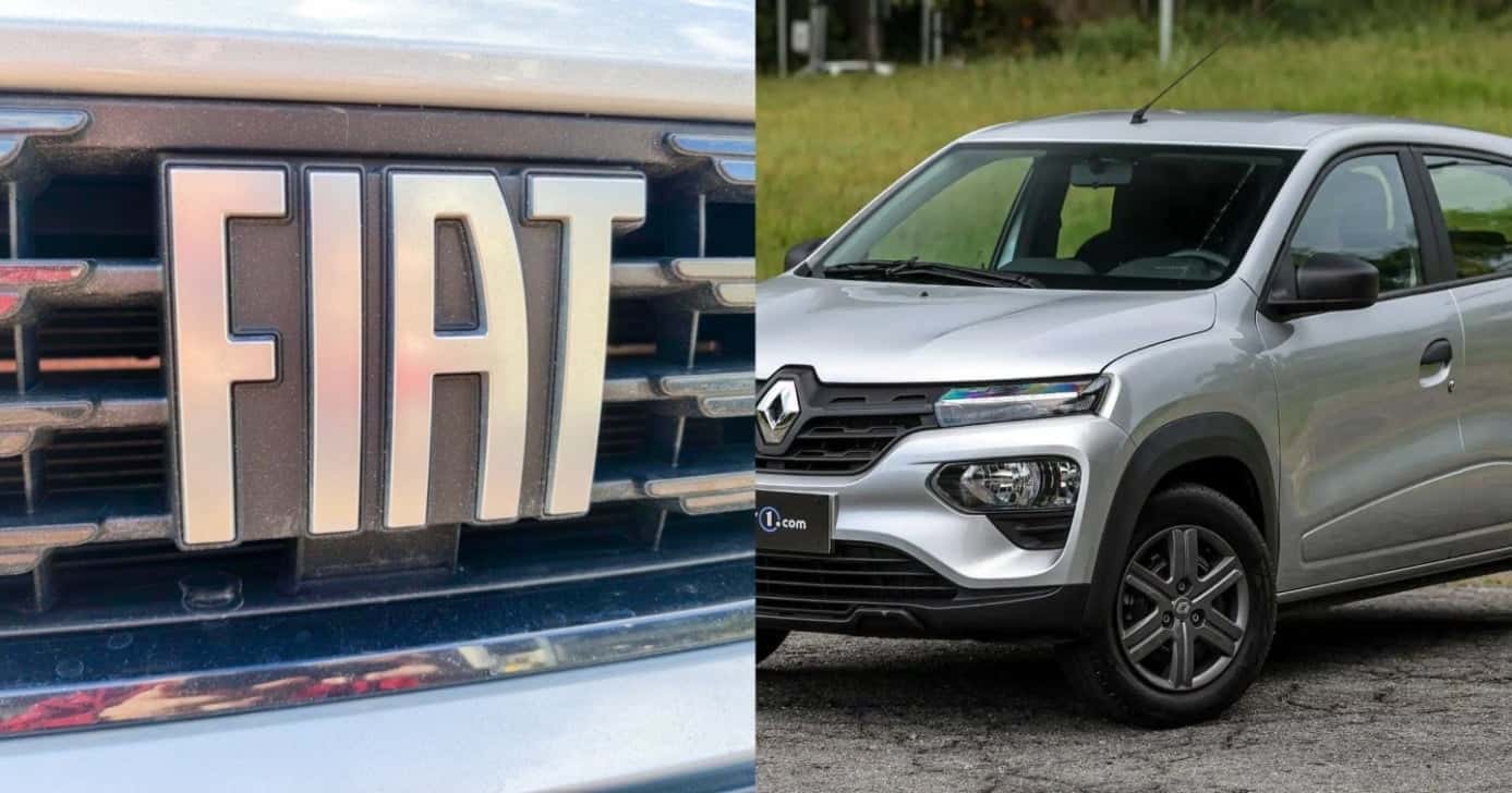 10 carros mais baratos de 2025 para dar ADEUS ao Kwid - Foto: Montagem
