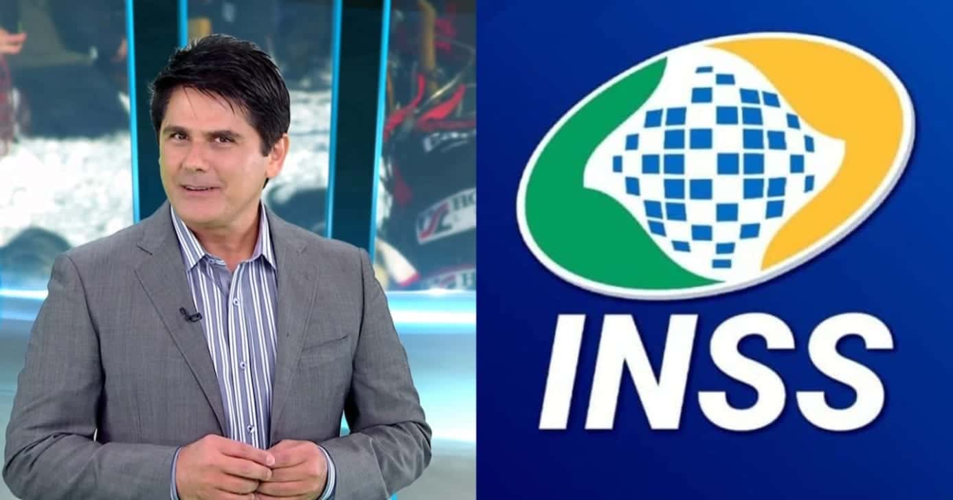 César Filho paralisa SBT Brasil com decreto do INSS - (Montagem / TV FOCO)