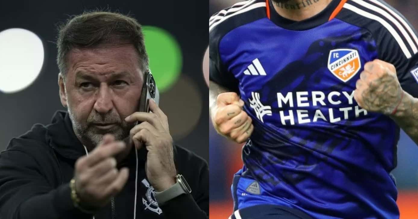 R$28,8M: Rival quer camisa 10 do Corinthians para 2025 (Foto: Reprodução/Montagem TV Foco)
