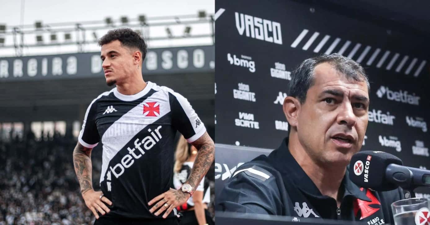Carille sofrem com saída de 2 craques no Vasco - (Montagem / TV FOCO)