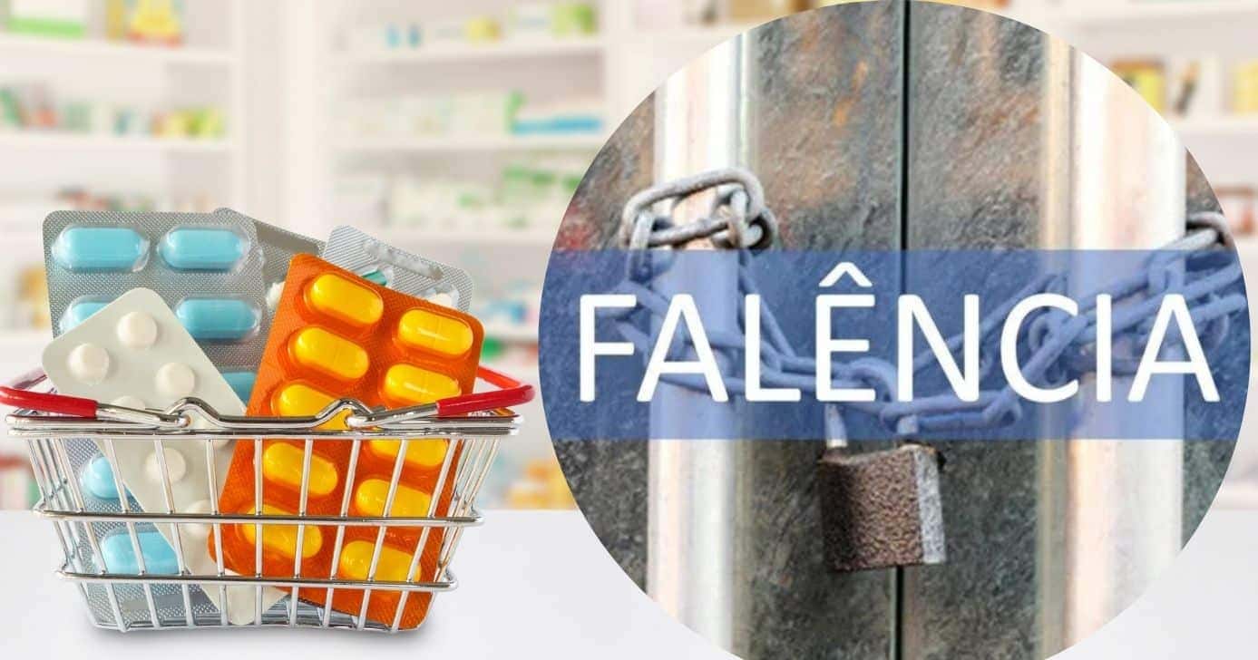 Falência rede de farmácias (Foto: Reprodução / Canva / Montagem TV Foco)