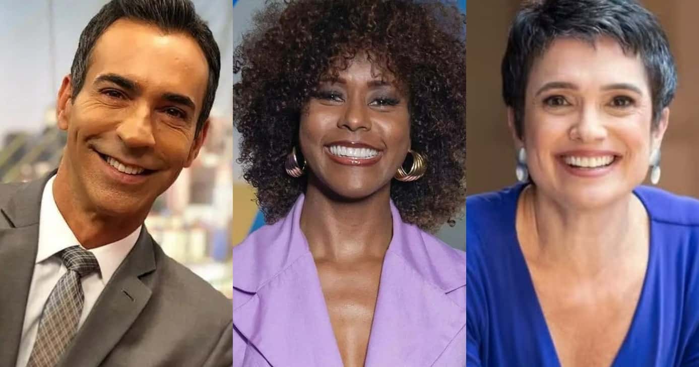 Tralli, Maju e+: Globo age na miúda por substituição em jornais (Foto: Reprodução/Montagem TV Foco)