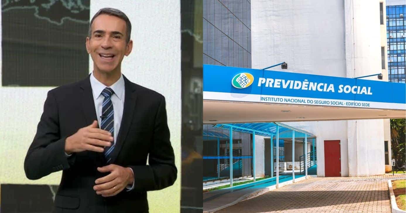 César Tralli -Jornal Hoje - INSS (Foto: TV Globo)