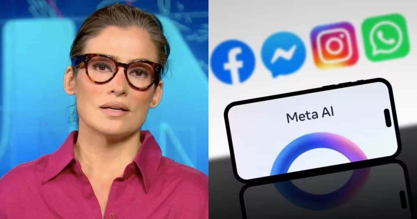 Renata Vasconcellos deu notícia no Jornal Nacional (Foto: TV Globo)