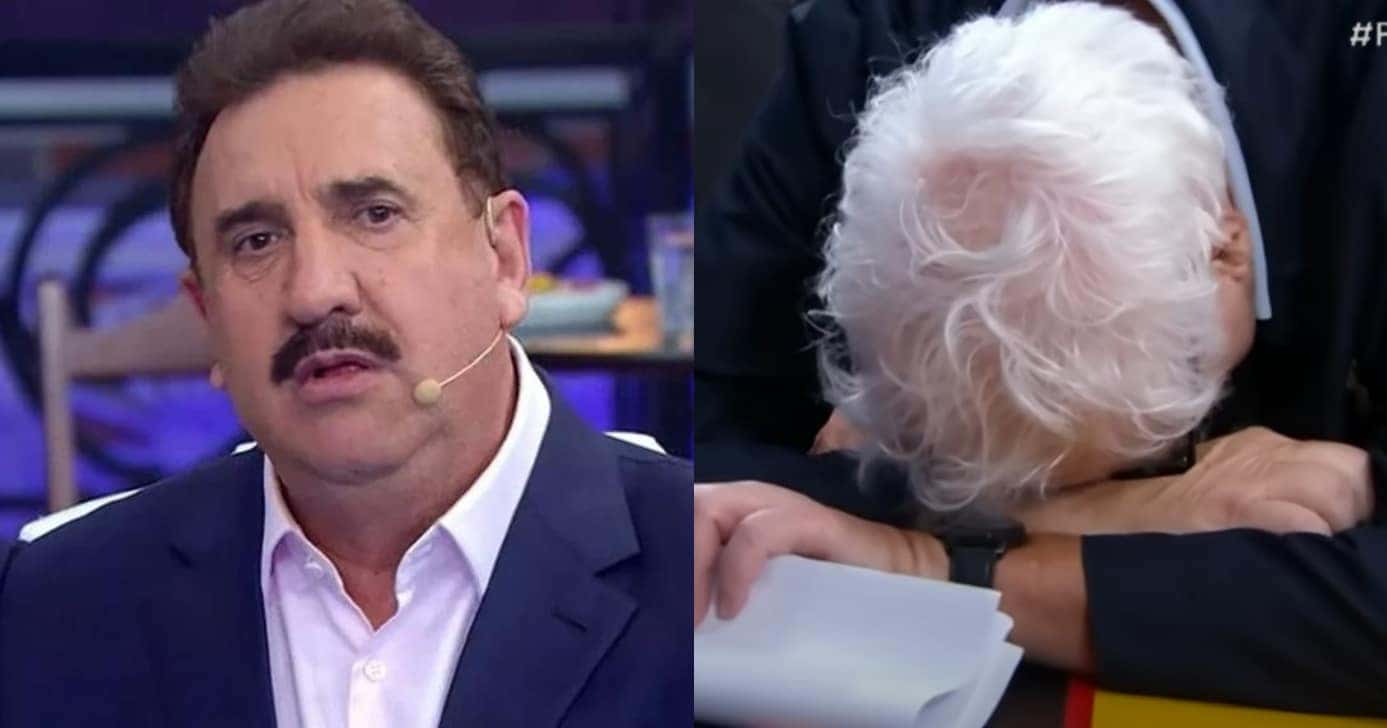 Ratinho faz funcionário chorar ao vivo no SBT: "Não é possível" (Foto: Reprodução/Montagem TV Foco)
