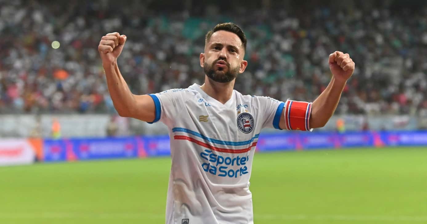 Everton Ribeiro no Bahia (Foto: Paula Fróes/CORREIO)