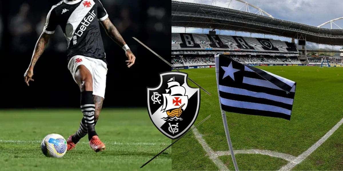 2 reviravoltas no Vasco com reforço do Botafogo (Reprodução: Montagem TV Foco)