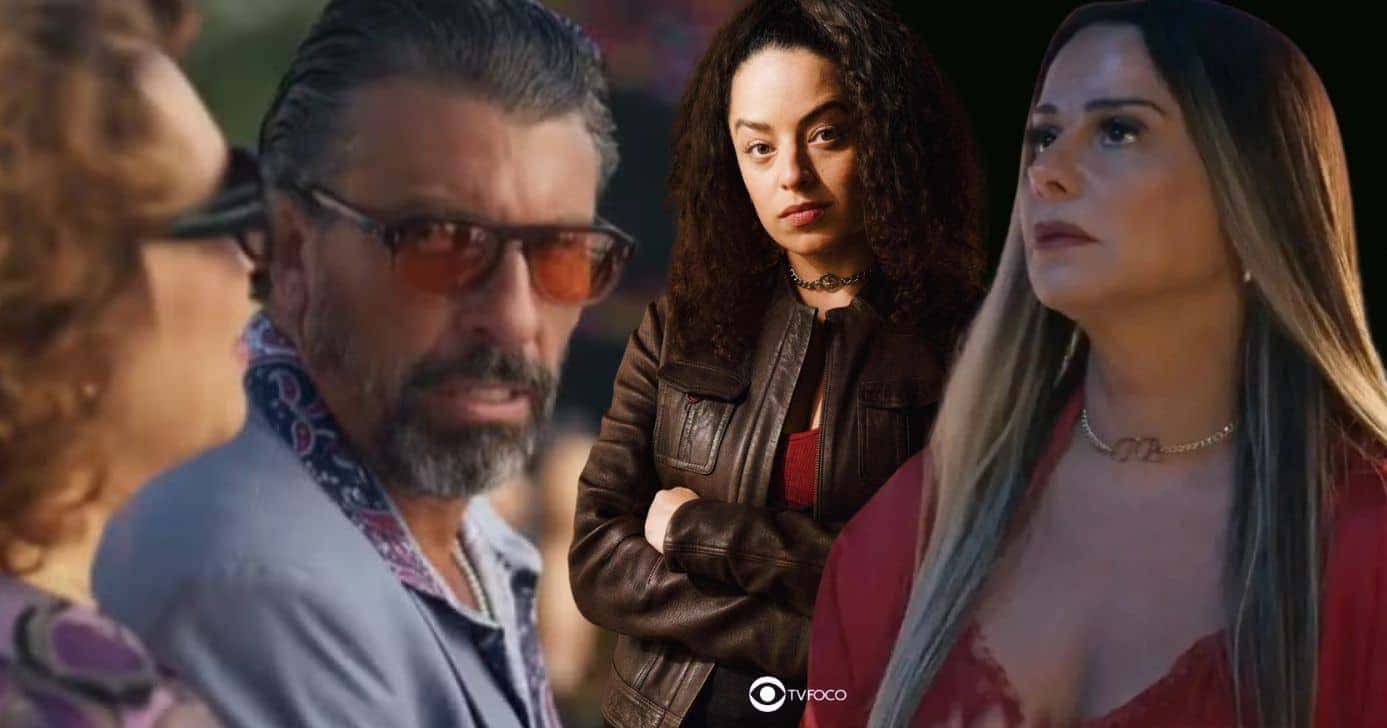 Violeta, Osmar, Cacá e Rosana em Volta por Cima (Foto: Reprodução / Globo / Montagem TV Foco)