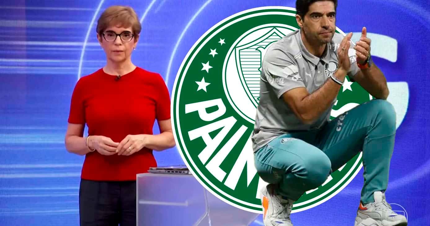 Abel no Palmeiras - Lo Prete - Jornal Globo (Foto: Reprodução)