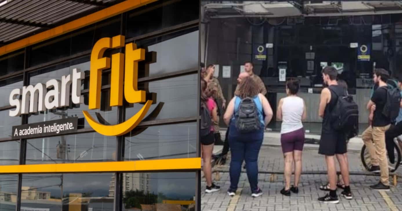 Academia rival da Smart Fit fecha as portas em Florianópolis, SC (Foto: Montagem/TV Foco)