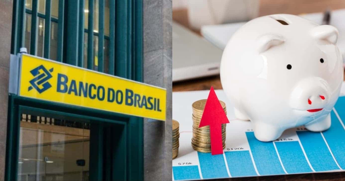 Banco do Brasil com 4 presentes na poupança - Foto: Montagem/TV Foco