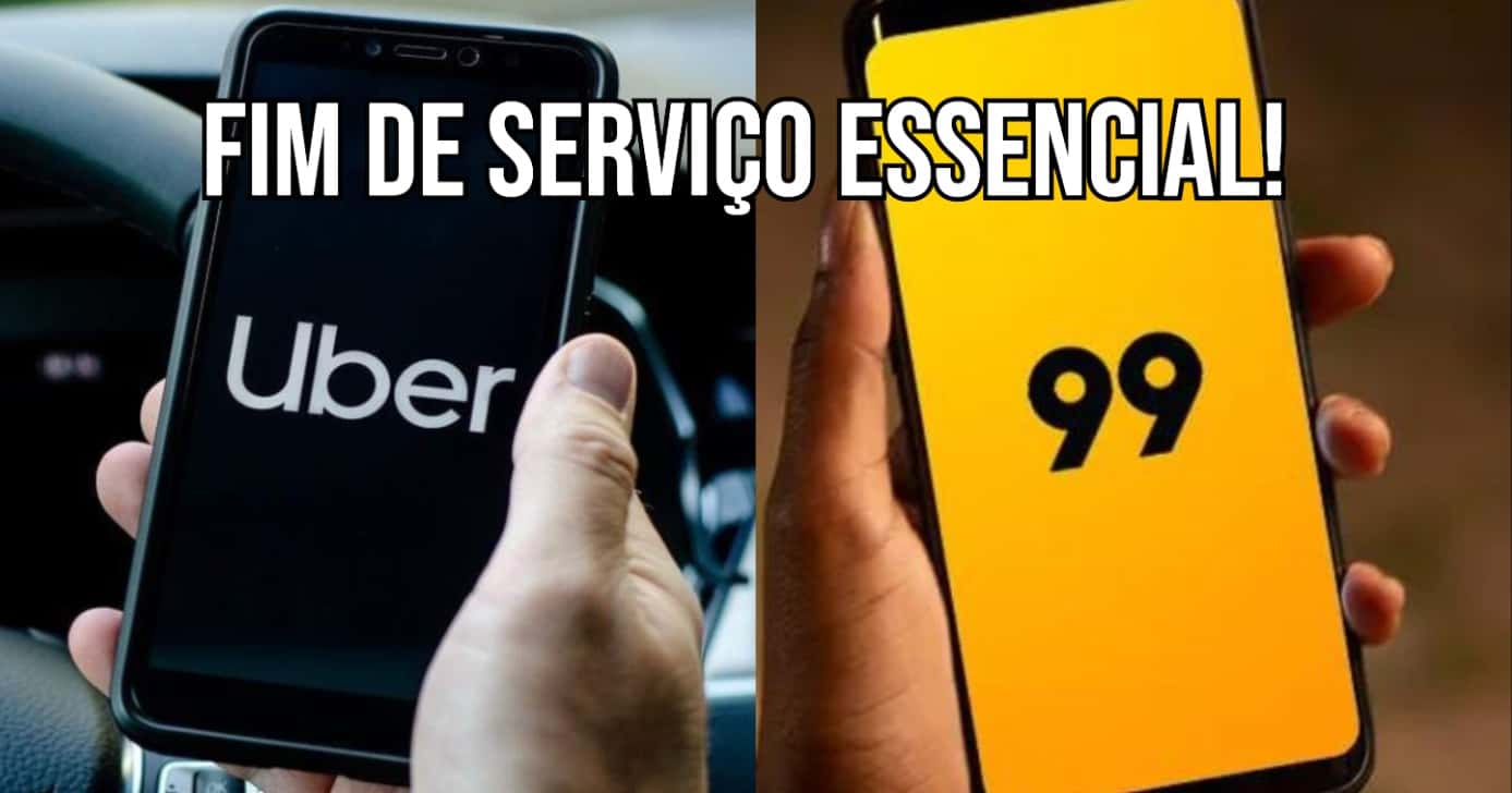Belo Horizonte, MG, arma FIM de serviço essencial da Uber e 99 (Foto: Reprodução/ Internet)