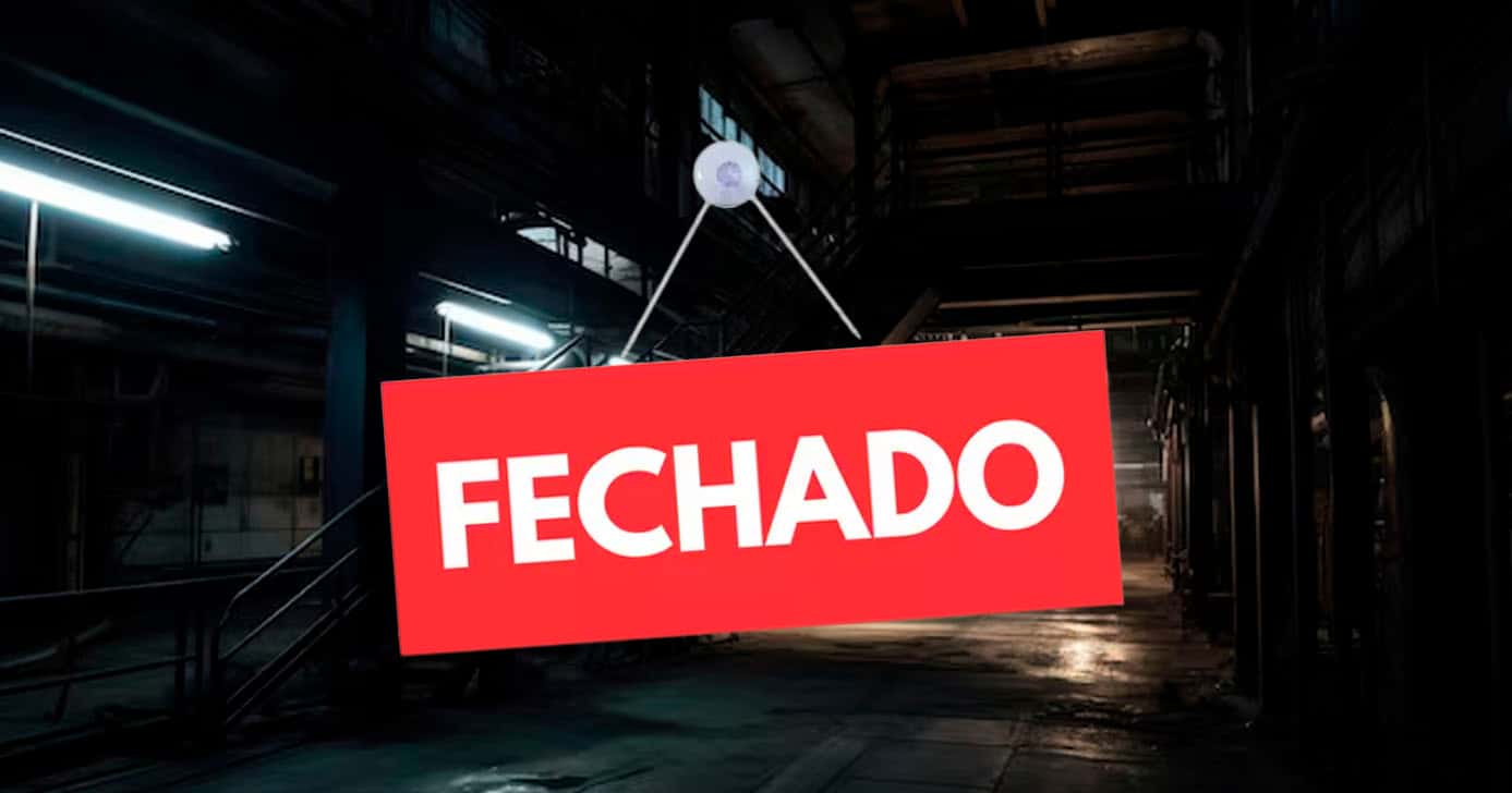 Fábrica fechada - Fim de fábrica (Foto: Reprodução)