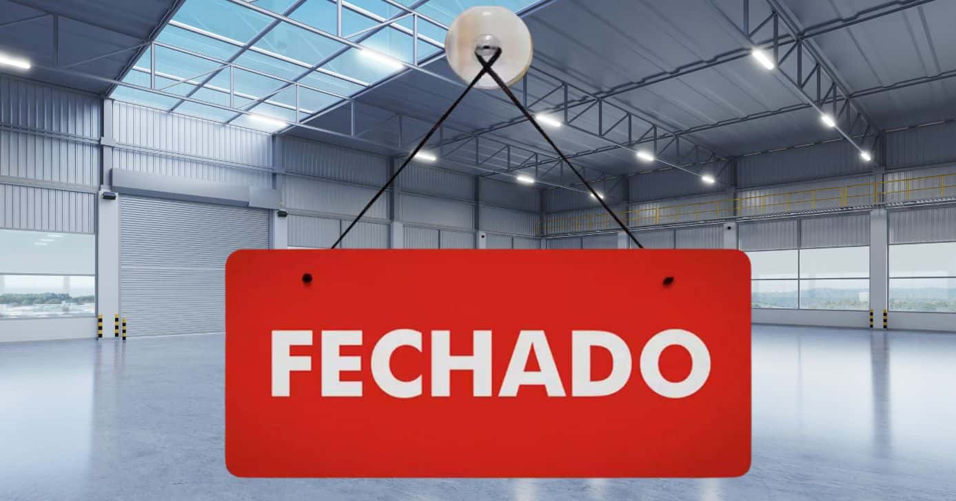 Fábrica fechada - Foto: CANVA