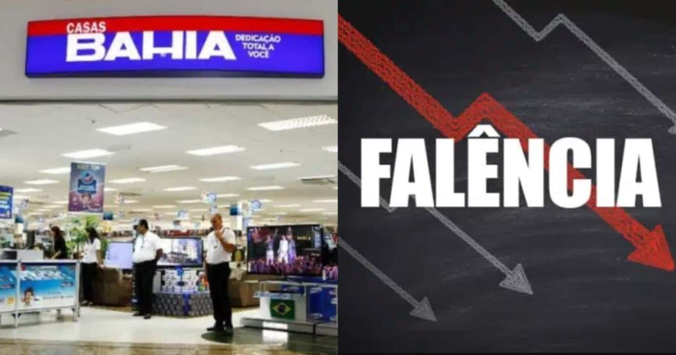 Falência de rival das Casas Bahia (Foto: Montagem/TV Foco)