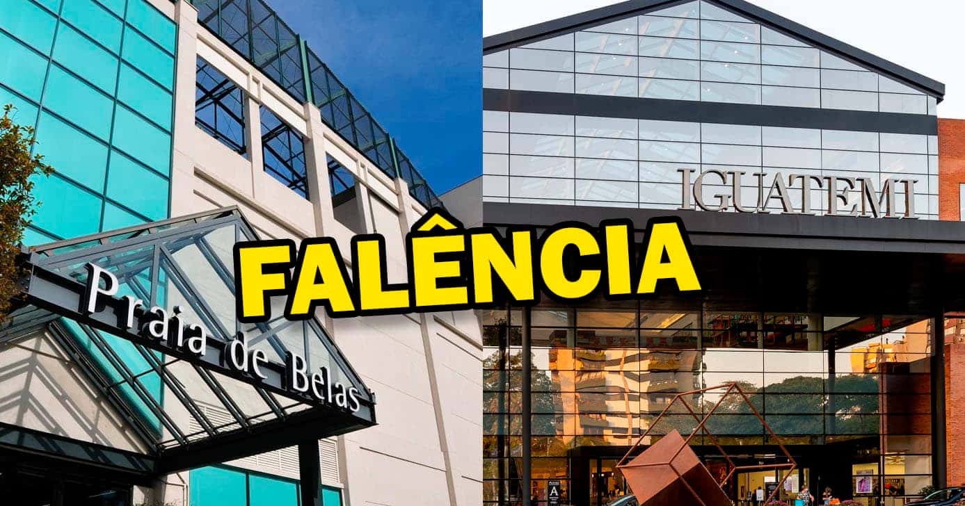 Falência de varejista - Shopping Praia de Belas e Iguatemi em Porto Alegre (Foto: Reprodução)