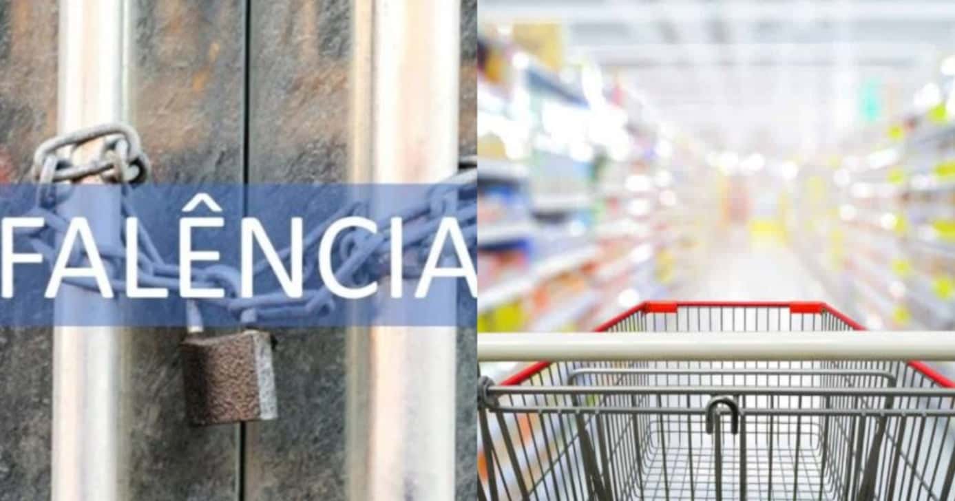 Falência: supermercado do Mato Grosso tem adeus confirmado (Foto: Montagem/TV Foco)