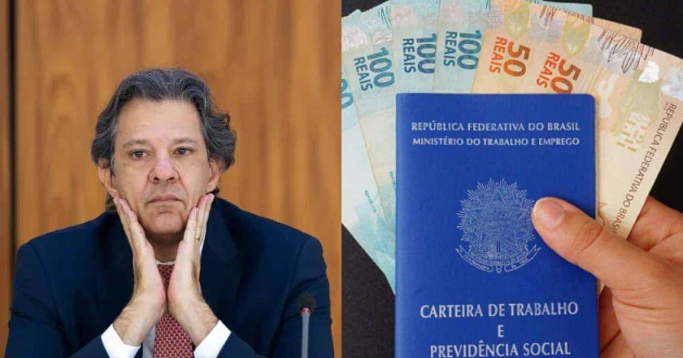 Haddad e salário mínimo em 2025 - Foto Reprodução Internet