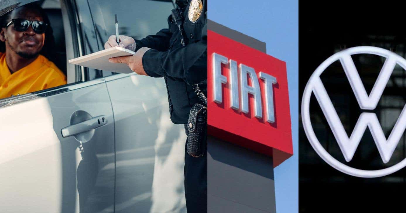Lei de trânsito com donos de Fiat e Volkswagen atingidos - Foto Reprodução Internet