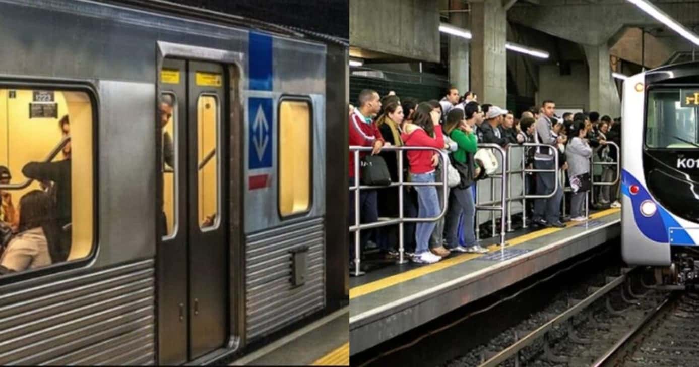 Metrô de SP enfrenta paralisação de serviço crucial (Foto: Montagem/TV Foco)