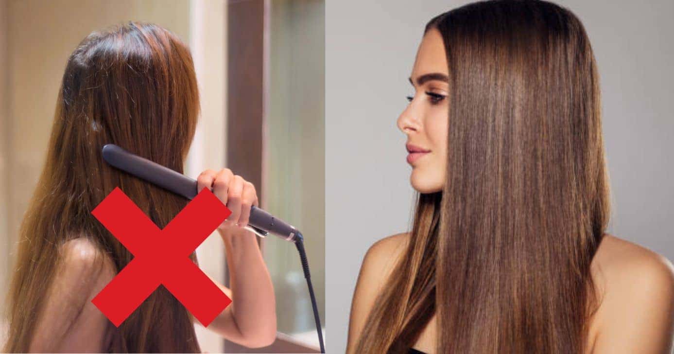 Receita para alisar o cabelo - Montagem: TVFOCO