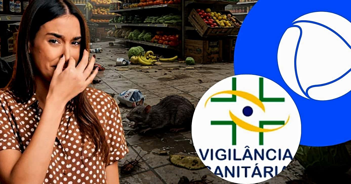 Record denuncia supermercado após insalubridade (Foto Reprodução/Montagem/Tv Foco/Lennita/Canva)