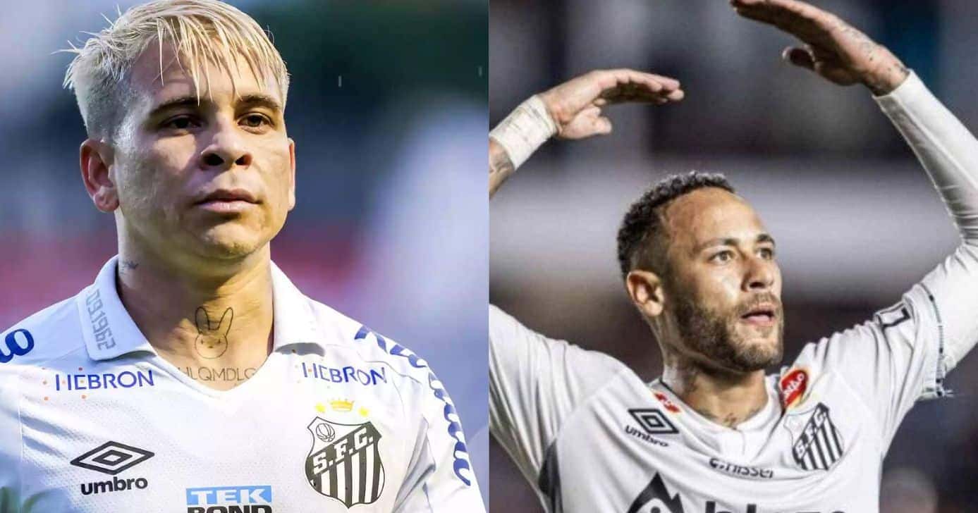 Soteldo / Neymar - Montagem: TVFOCO