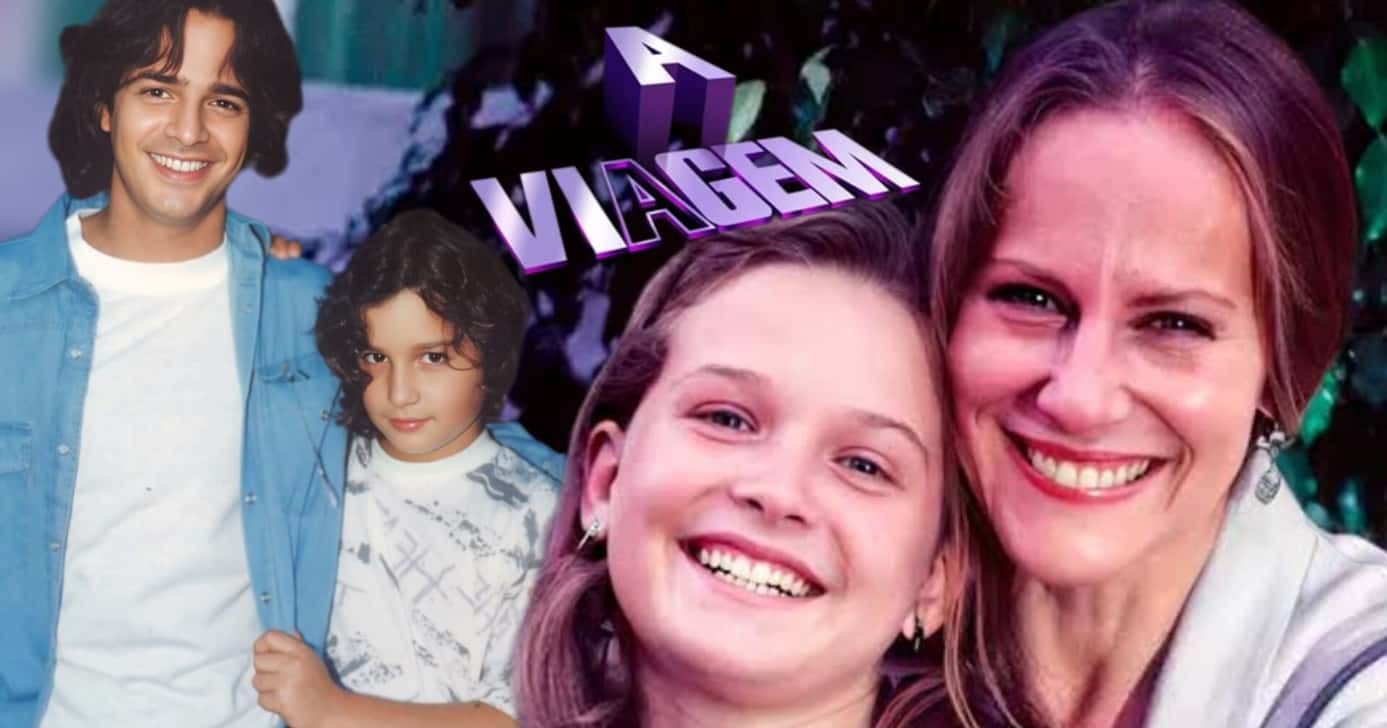 A Viagem volta ao ar e 2 mirins estão irreconhecíveis após deixarem a Globo (Foto: Reprodução/ Divulgação, TV Globo/ Montagem TV Foco)