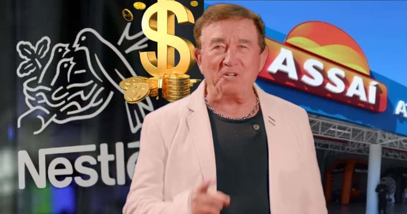 Rival da Nestlé e dominando o Assaí: Amado Batista vira dono de gigante para jorrar milhões ao bolso (Fotos: Reprodução/ Internet/ Instagram/ Montagem)