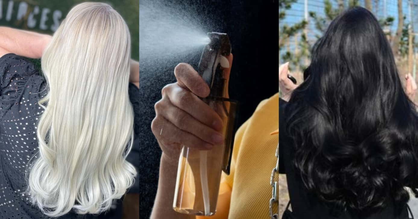 Mistura natural com 2 ingredientes dá fim ao cabelo branco em 10 minutos - Foto: Montagem