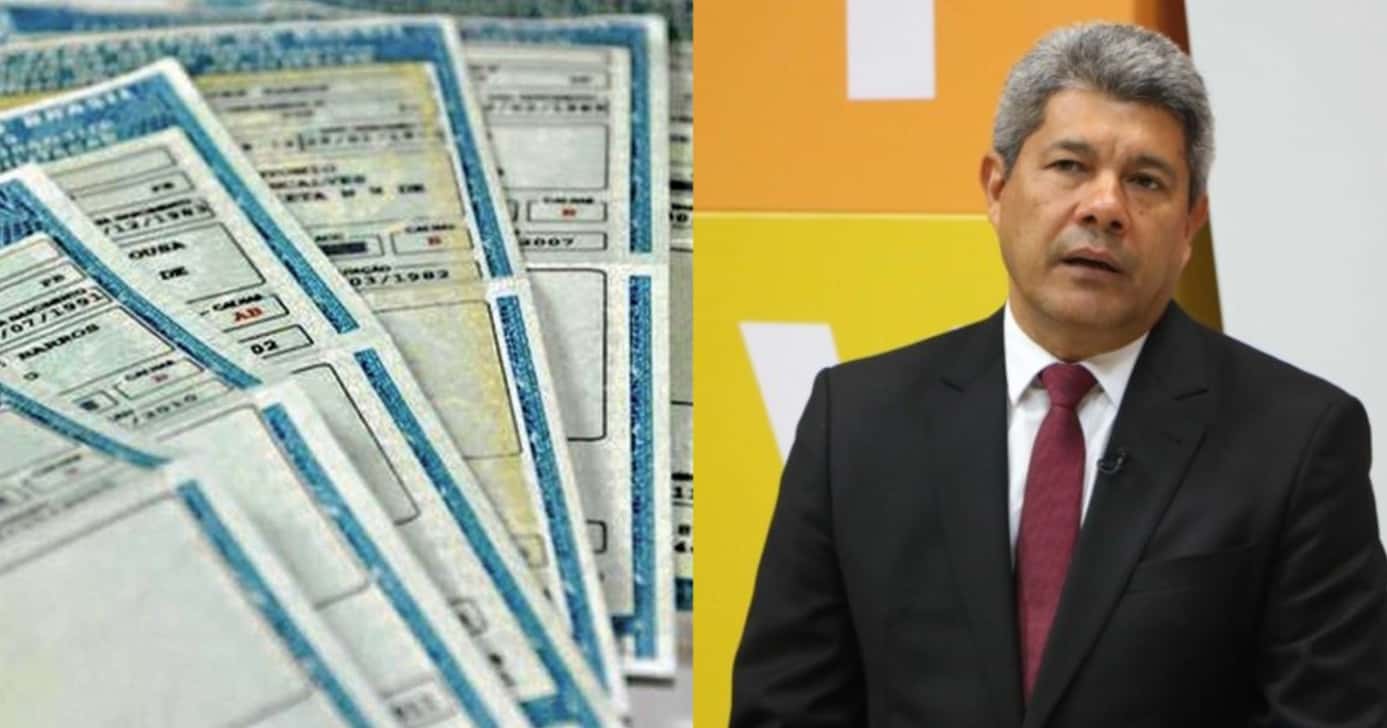 Jerônimo Rodrigues confirmou grande notícia sobre a CNH na Bahia (Foto: Reprodução/ Internet)