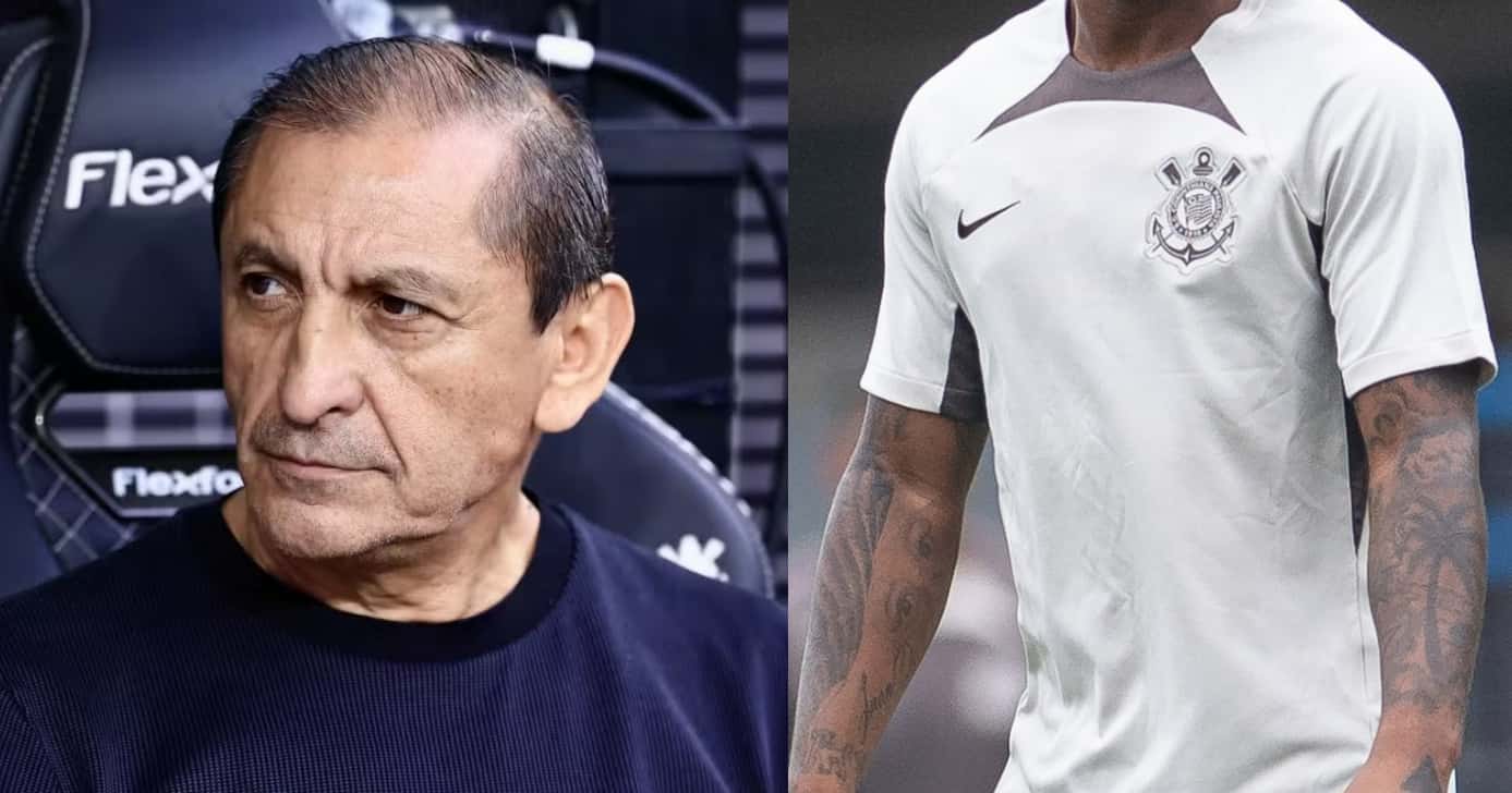 Dupla de Depay: Ramón Díaz aprova demissão no Corinthians (Foto: Reprodução/Montagem TV Foco)