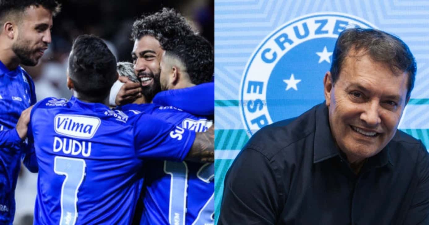 Elenco de futebol do Cruzeiro não vem dando resultados (Montagem / TV FOCO)