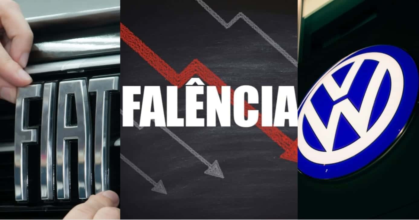 A falência de montadora esmagada pela Fiat e Volks - Foto: Montagem