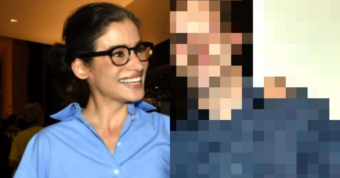 Galã, com bigode e maior que a mãe: Tente não sorrir ao ver o filho discreto de Renata Vasconcellos (Foto: Reprodução/ Cristina Granato/ gshow/ Montagem)