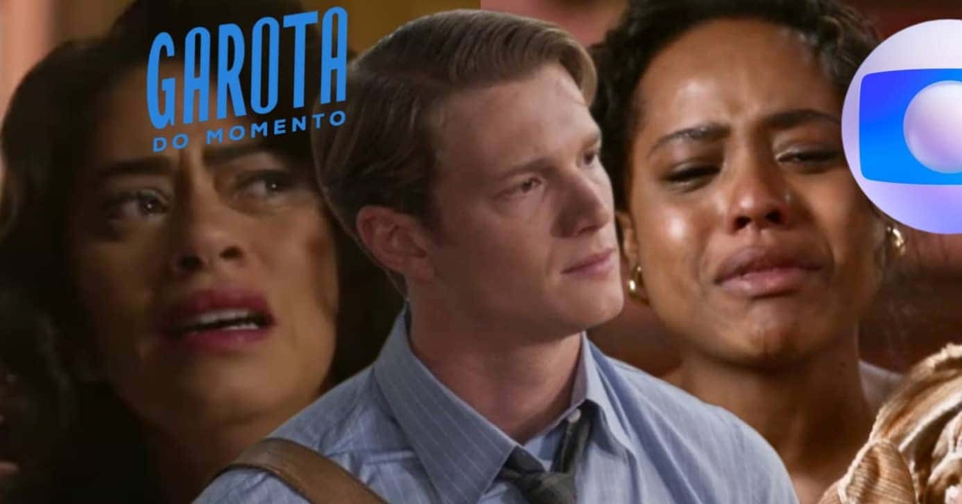Amante de Maristela desmascarado e Beto dando fim em Beatriz: 2 bombas são detonadas em Garota do Momento (Foto: Reprodução/ TV Globo/ Montagem TV Foco)