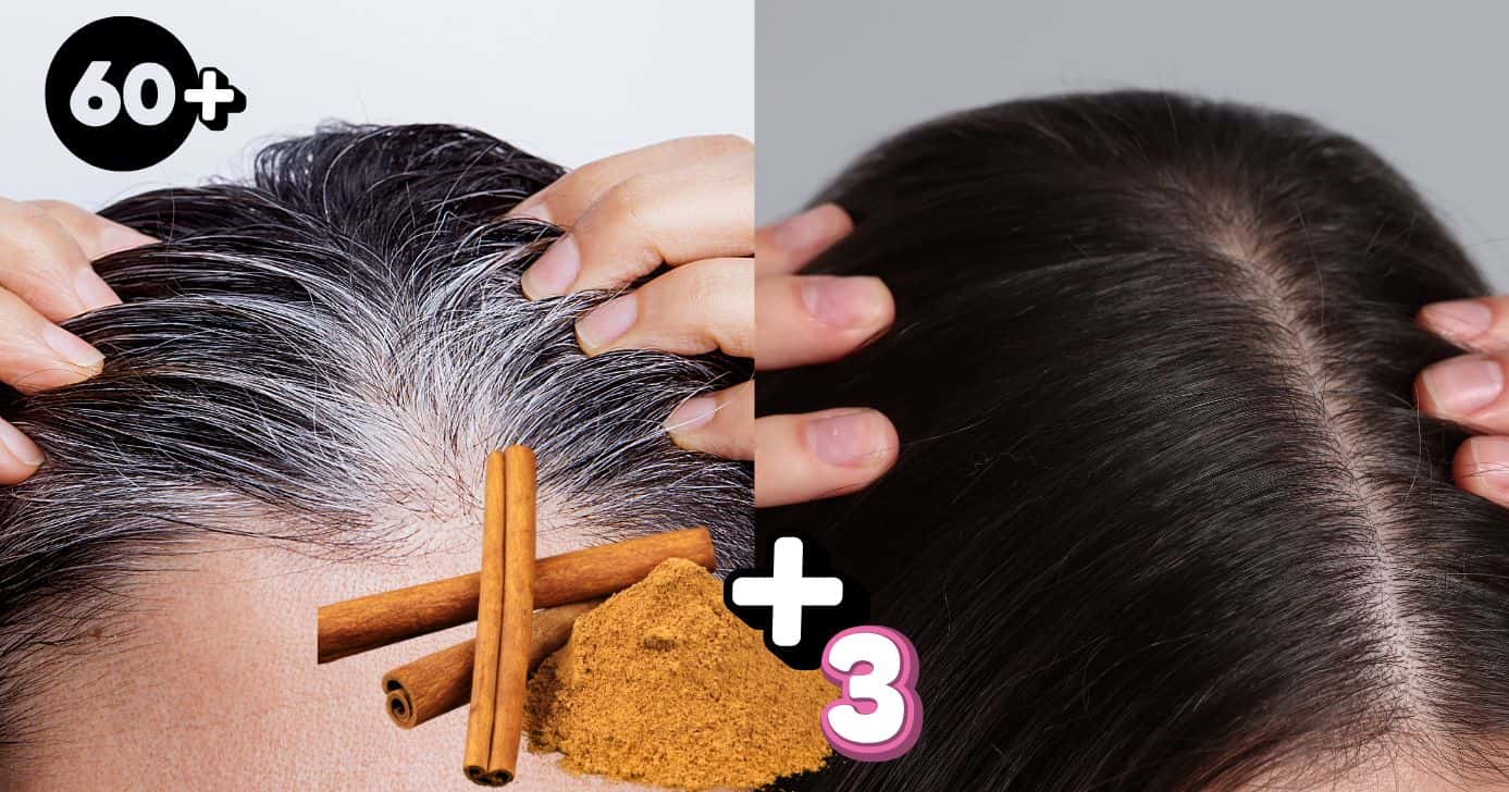 Cabelo branco, fios escuros e canela (Foto: Reprodução / Canva / Montagem TV Foco)