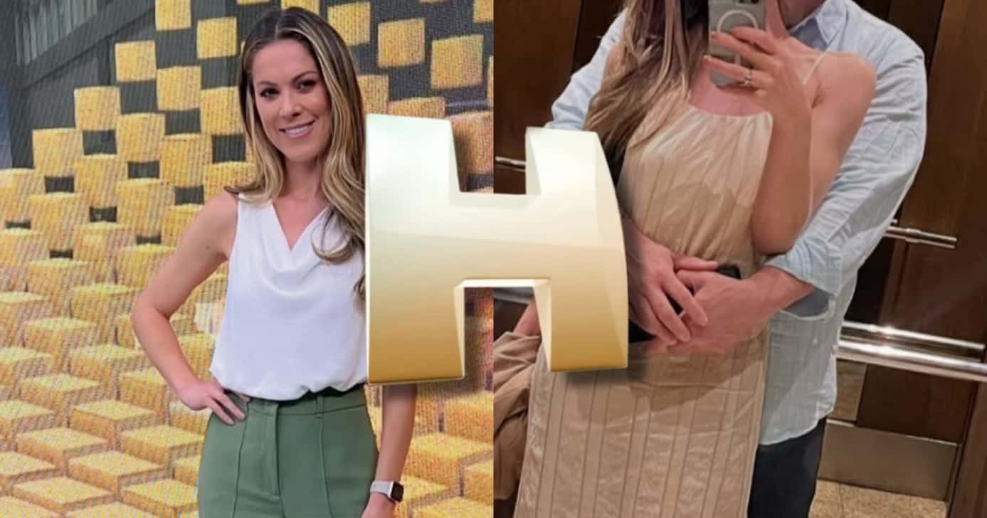 Jacqueline Brazil, do JH, vive relação discreta com colega da emissora (Fotos: Reprodução/ Instagram/ Montagem)