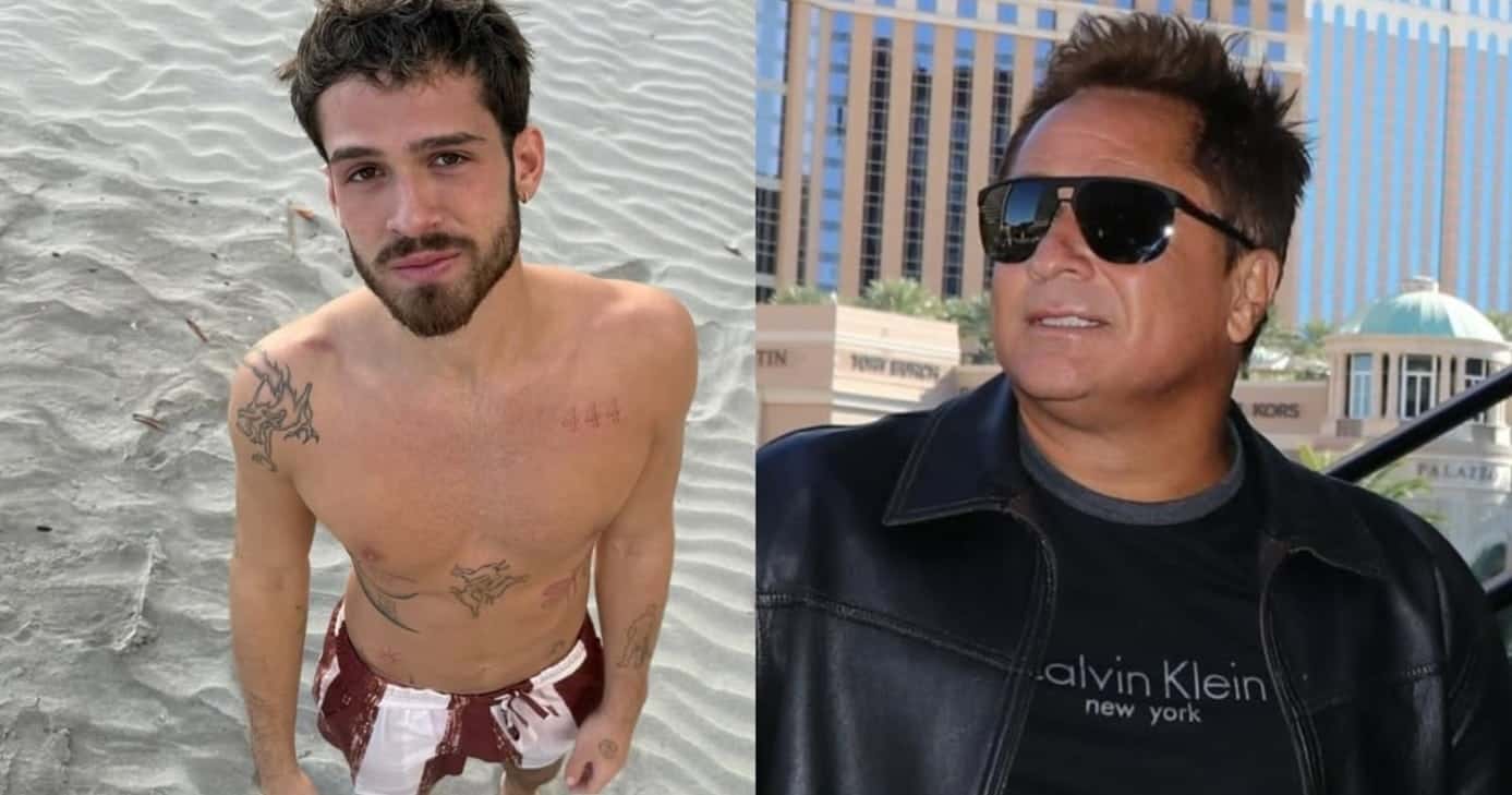 "Me chama de maconheiro e vagabundo": Filho de Leonardo revela como é tratado pelo próprio pai (Fotos: Reprodução/ Instagram/ Montagem)