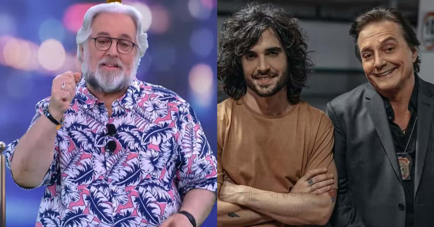 Leão Lobo expõe sofrimento de Fiuk com Fábio Jr.: "Doloroso" (Foto: Reprodução/Montagem TV Foco)