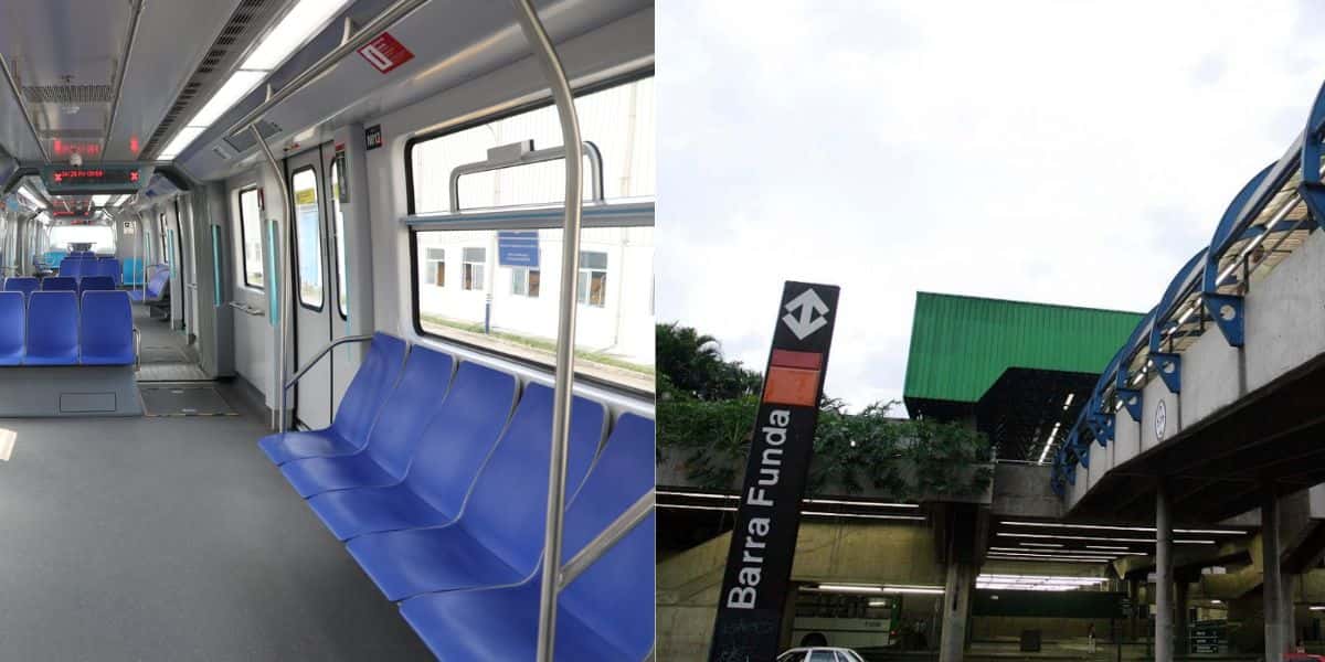 Linha dá adeus a estação da Barra Funda (Reprodução: Montagem TV Foco)