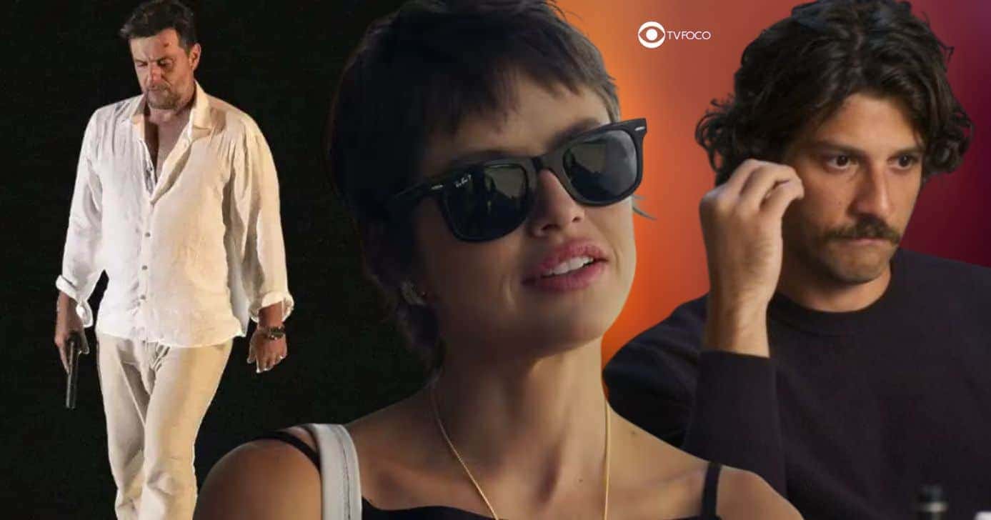 Molina, Luma e Mavi em Mania de Você (Foto: Reprodução / Globo / Montagem TV Foco)