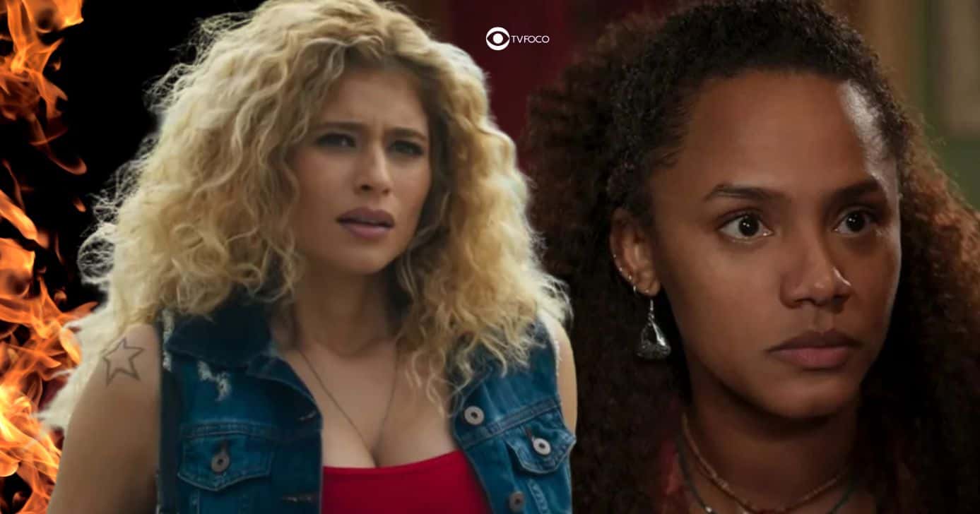 Roxelle e Madá em Volta por Cima (Foto: Reprodução / Globo / Montagem TV Foco)